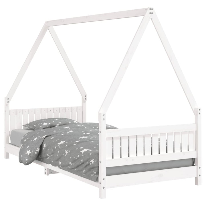 Kids Solid Wood Pine Bed Frame