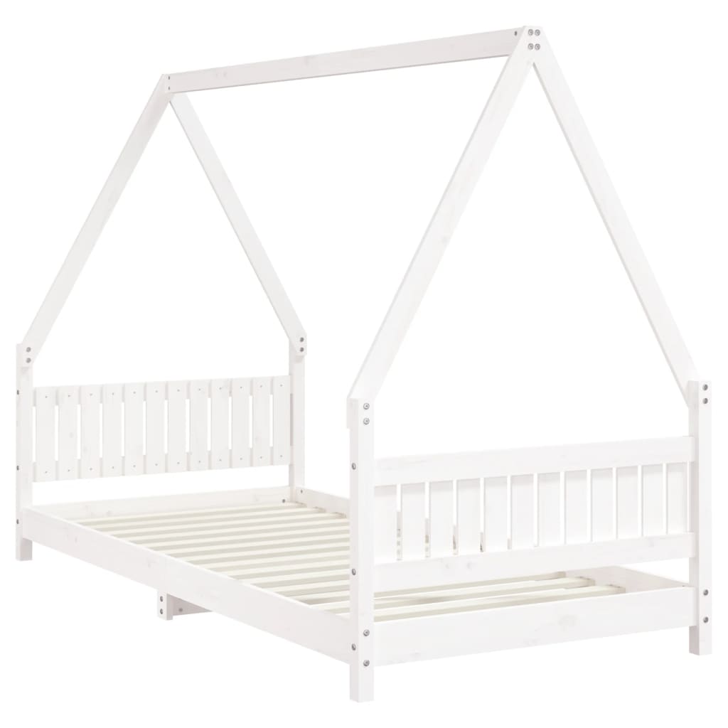 Kids Solid Wood Pine Bed Frame