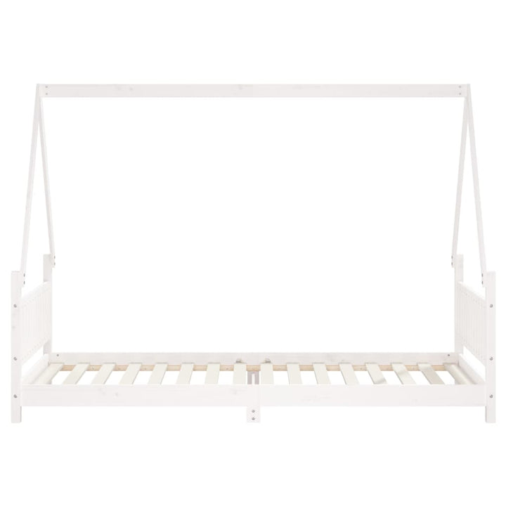 Kids Solid Wood Pine Bed Frame