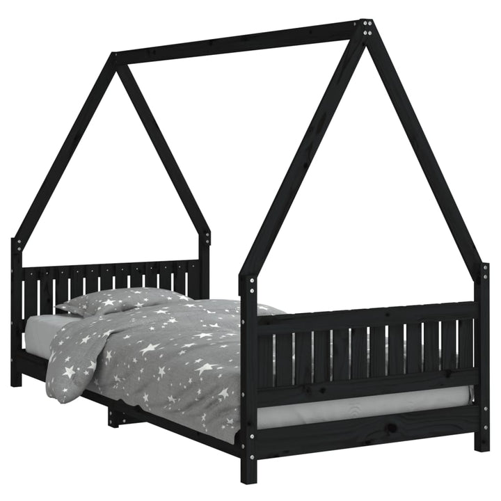 Kids Solid Wood Pine Bed Frame