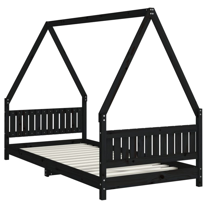 Kids Solid Wood Pine Bed Frame