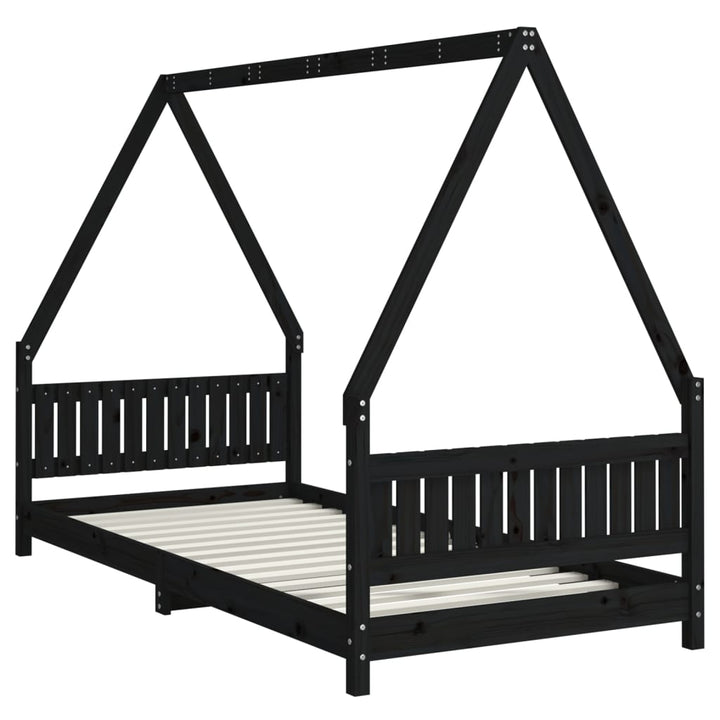 Kids Solid Wood Pine Bed Frame