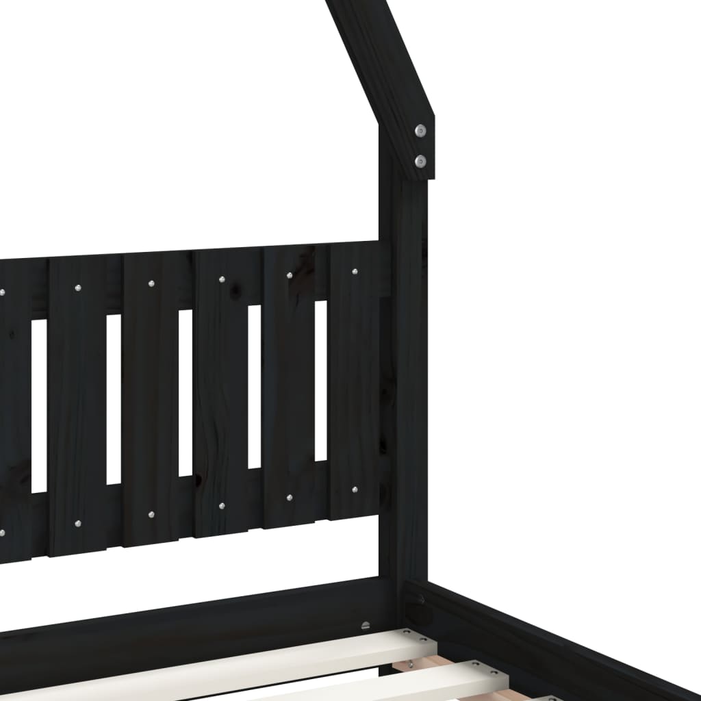 Kids Solid Wood Pine Bed Frame