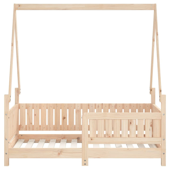Kids Solid Wood Pine Bed Frame