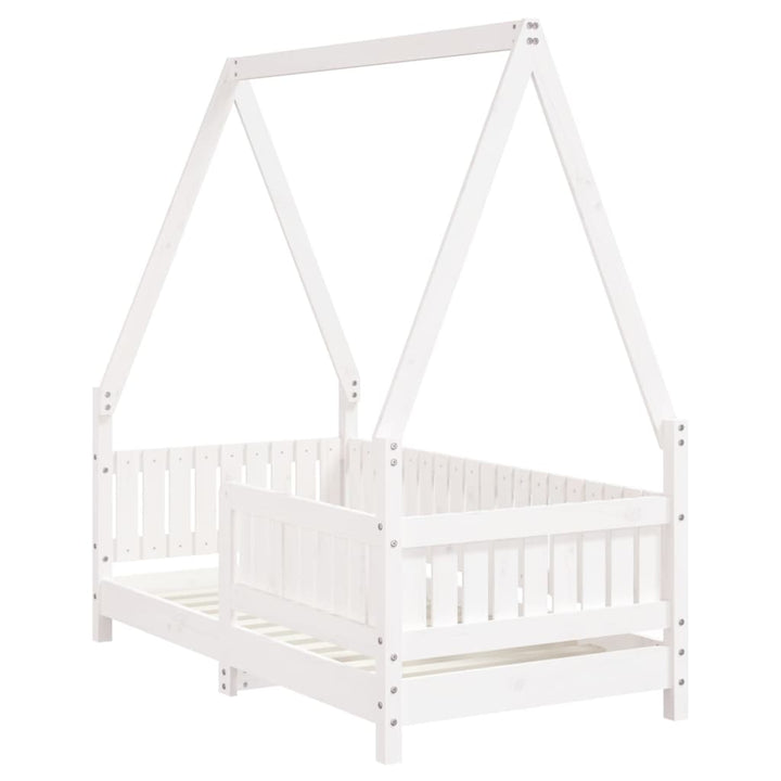 Kids Solid Wood Pine Bed Frame
