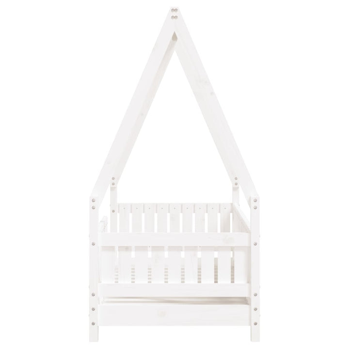 Kids Solid Wood Pine Bed Frame
