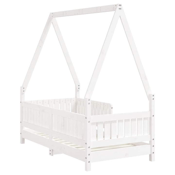 Kids Solid Wood Pine Bed Frame