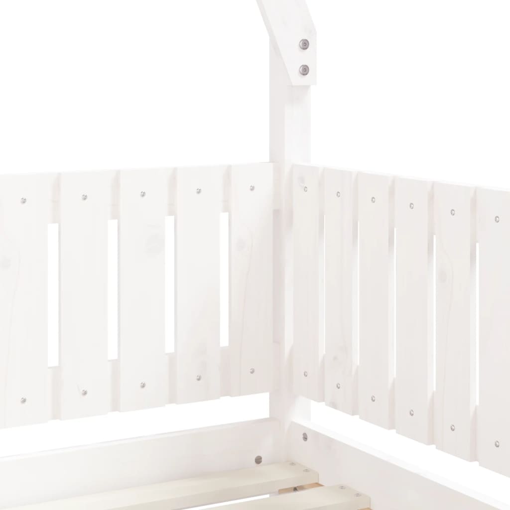 Kids Solid Wood Pine Bed Frame