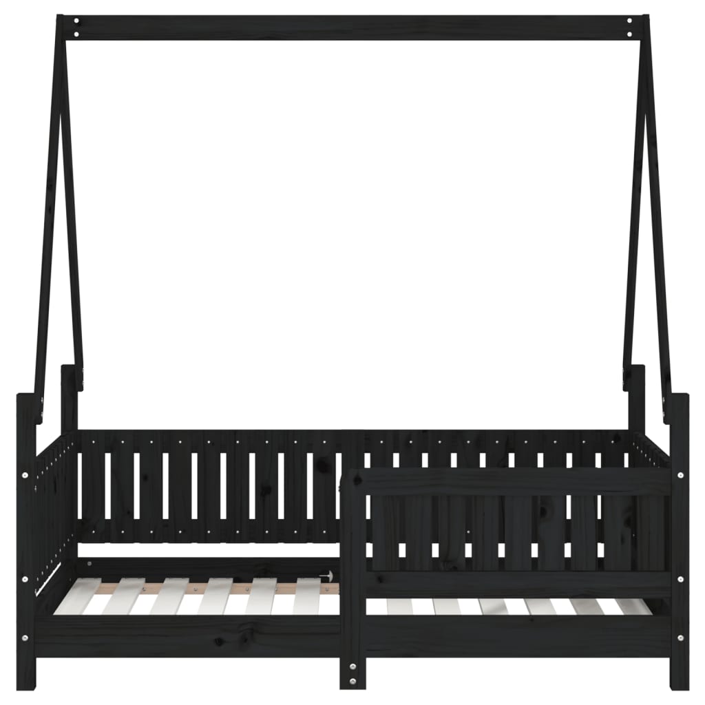 Kids Solid Wood Pine Bed Frame