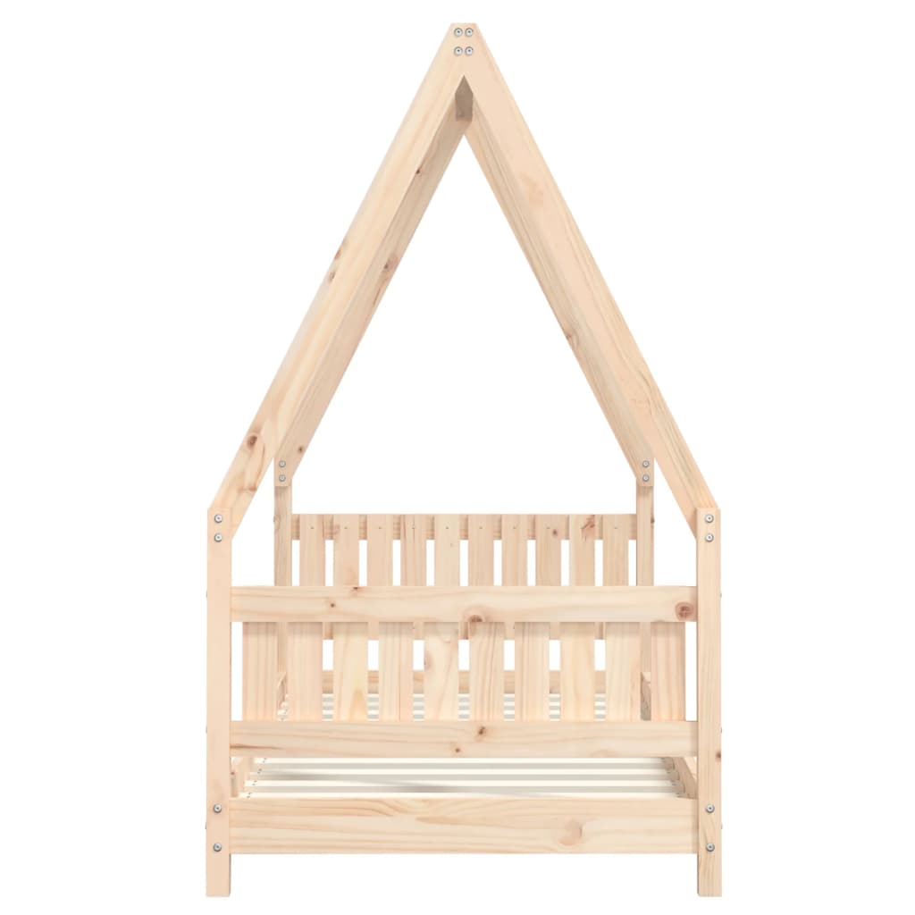 Kids Solid Wood Pine Bed Frame