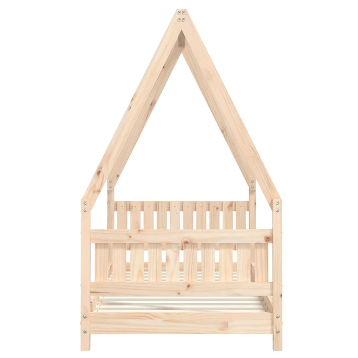 Kids Solid Wood Pine Bed Frame