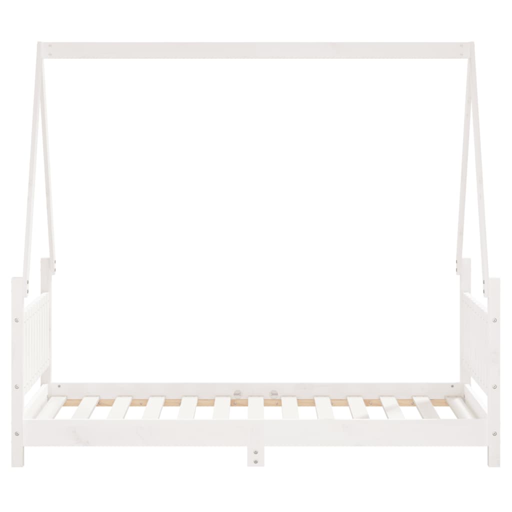 Kids Solid Wood Pine Bed Frame
