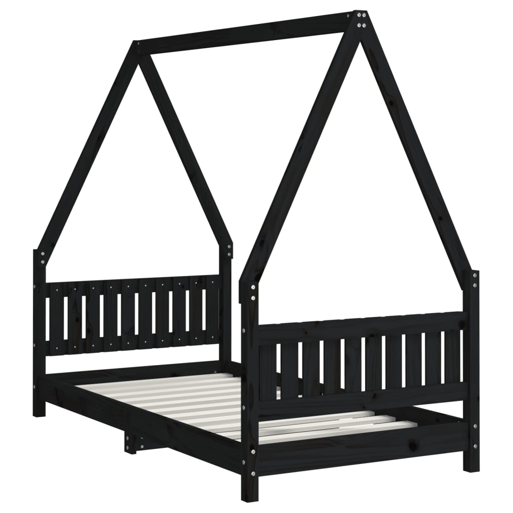Kids Solid Wood Pine Bed Frame