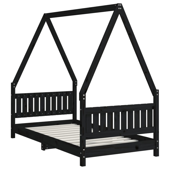 Kids Solid Wood Pine Bed Frame