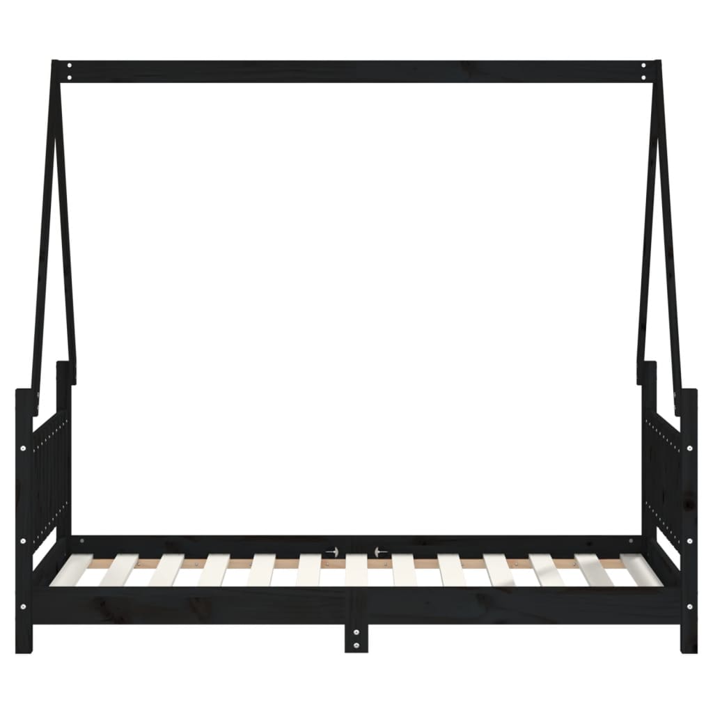 Kids Solid Wood Pine Bed Frame