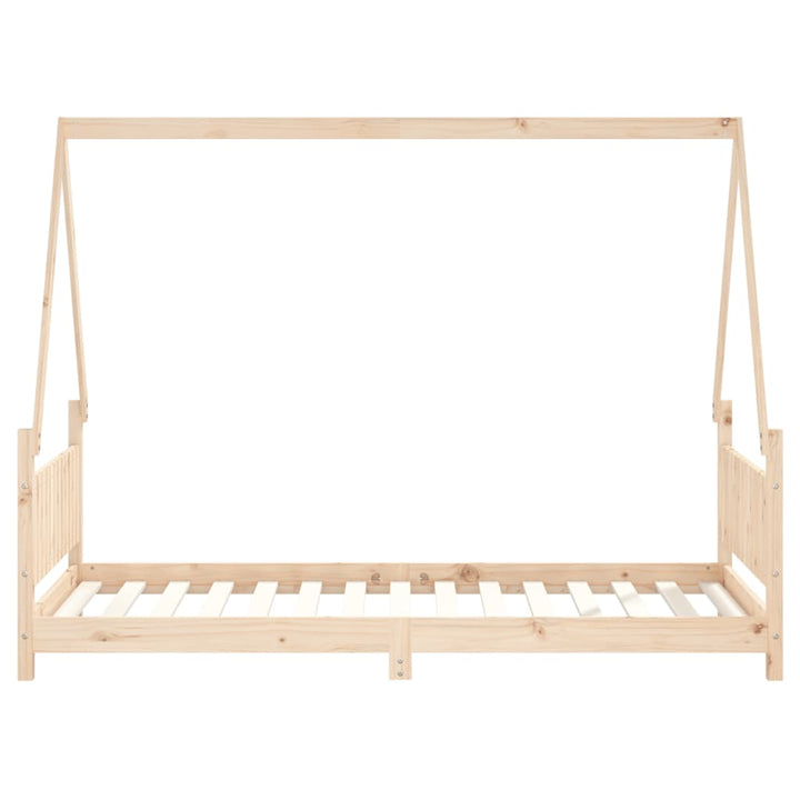 Kids Solid Wood Pine Bed Frame