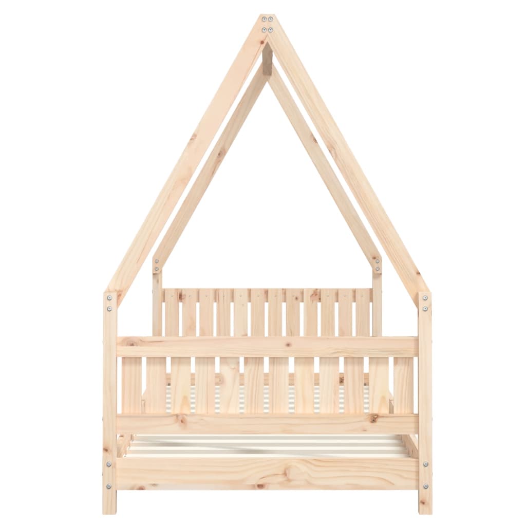 Kids Solid Wood Pine Bed Frame