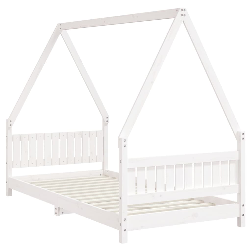 Kids Solid Wood Pine Bed Frame