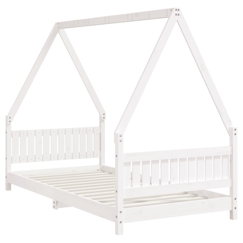 Kids Solid Wood Pine Bed Frame