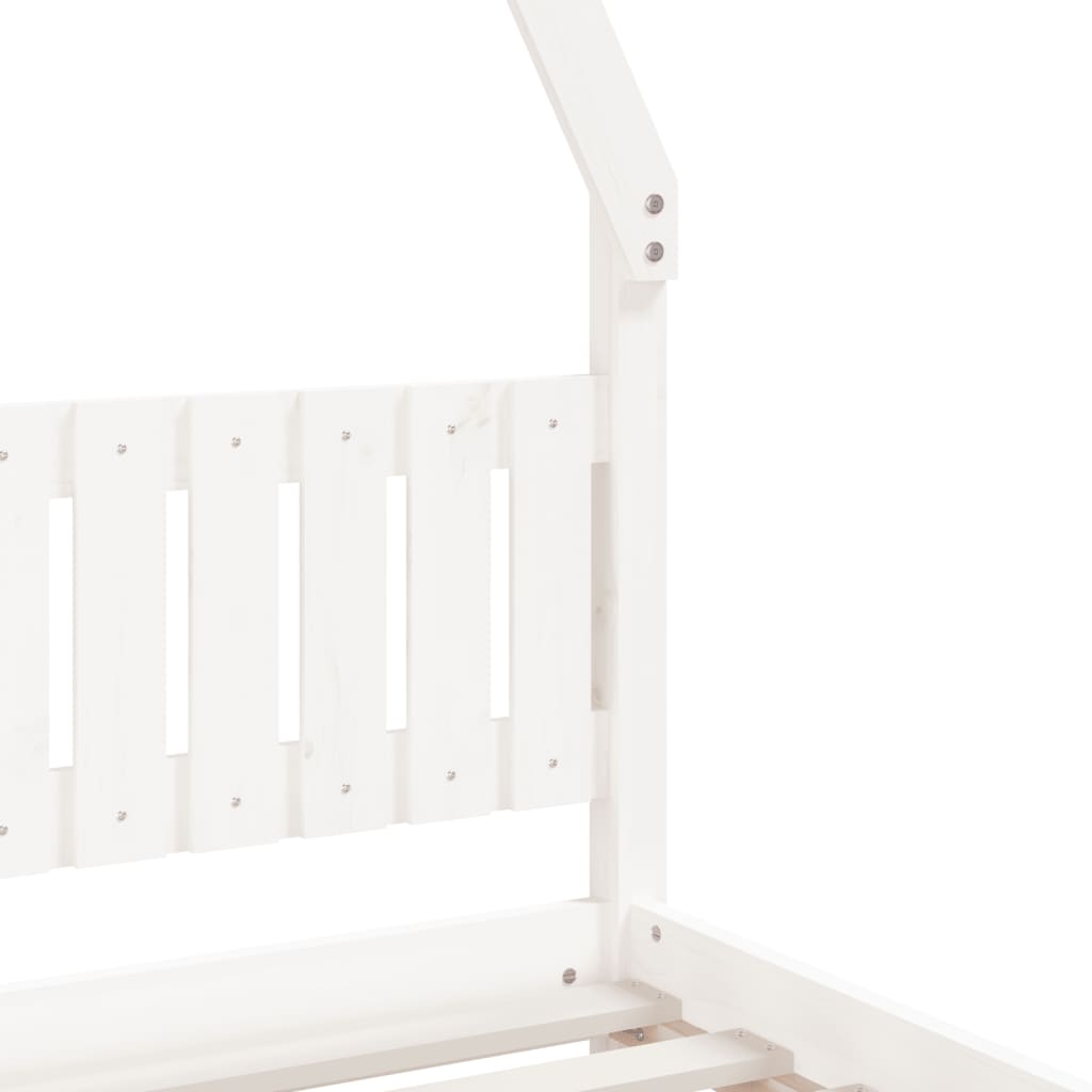 Kids Solid Wood Pine Bed Frame
