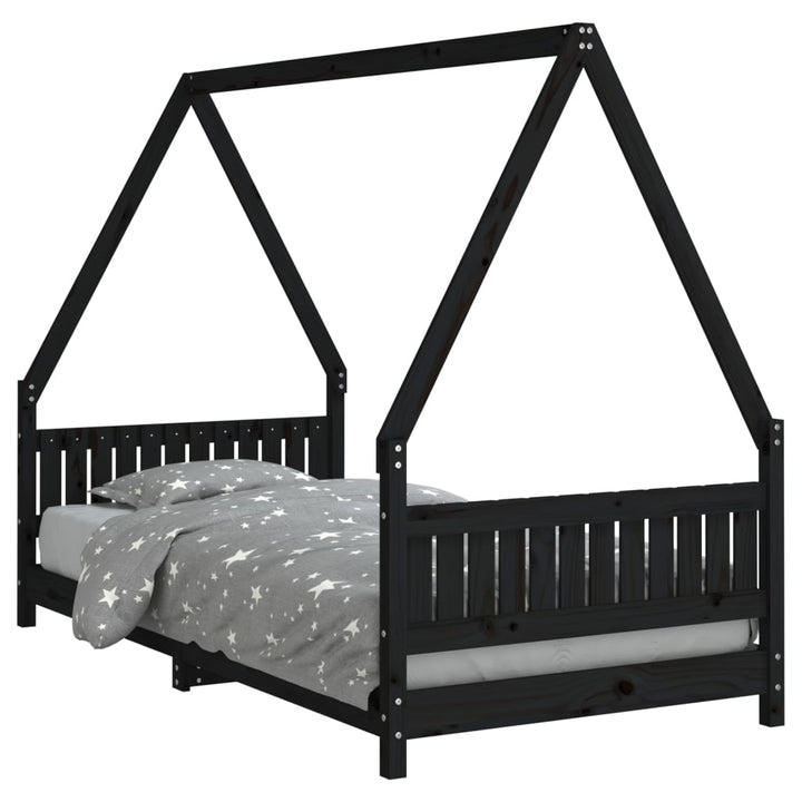 Kids Solid Wood Pine Bed Frame