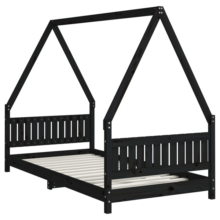 Kids Solid Wood Pine Bed Frame