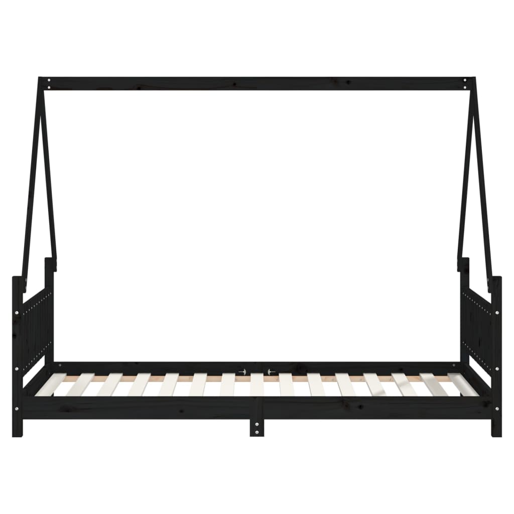 Kids Solid Wood Pine Bed Frame
