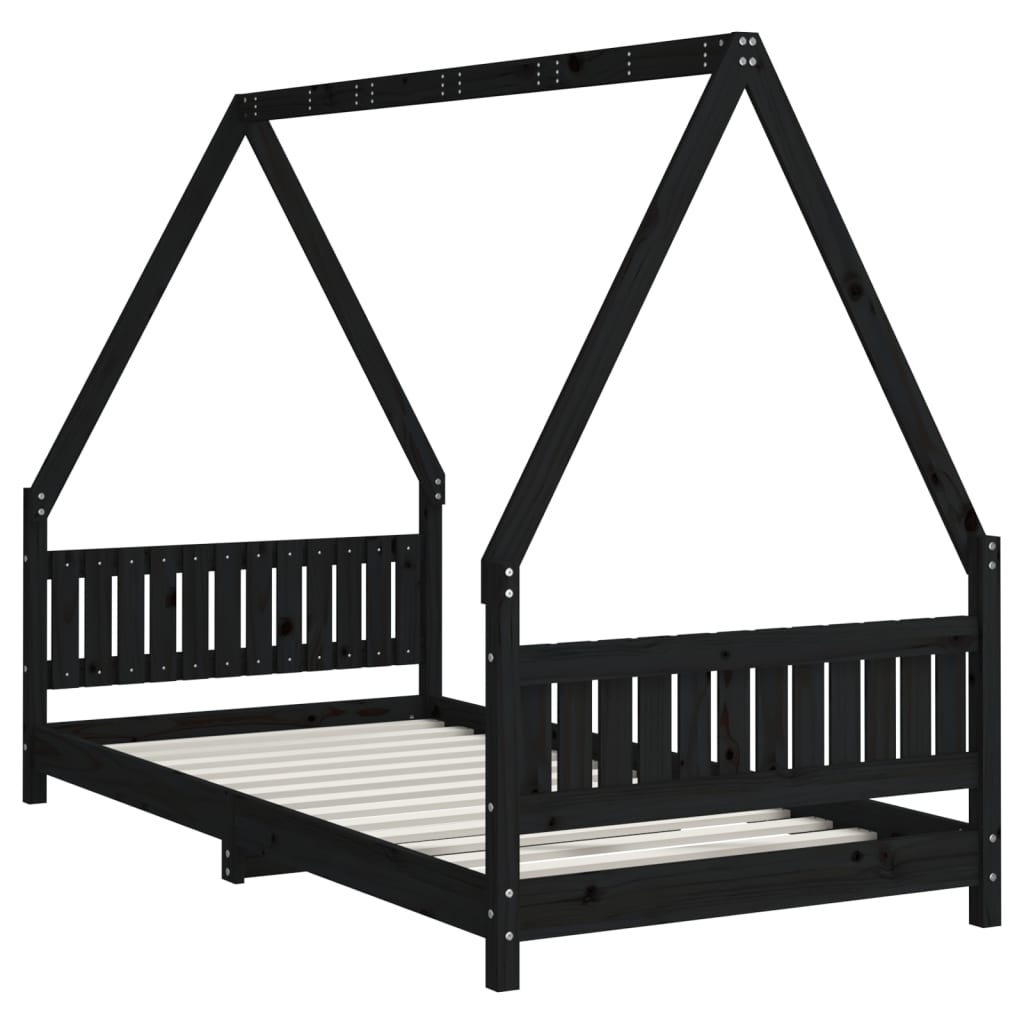 Kids Solid Wood Pine Bed Frame