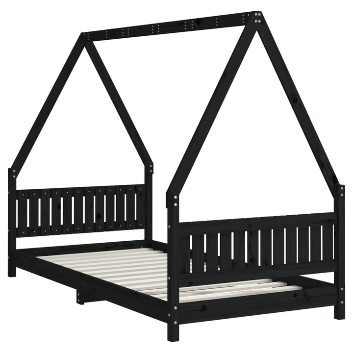 Kids Solid Wood Pine Bed Frame