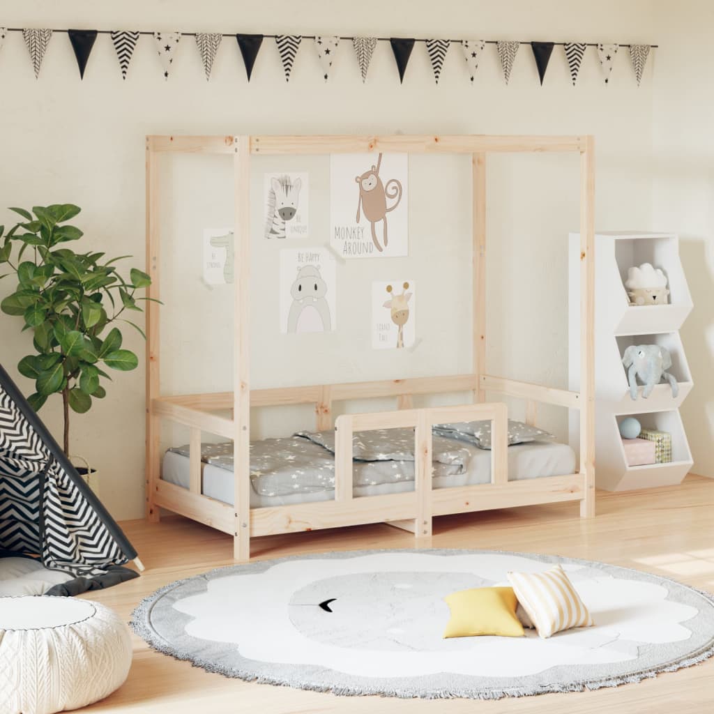 Toddler & Kids Solid Wood Pine Bed Frame