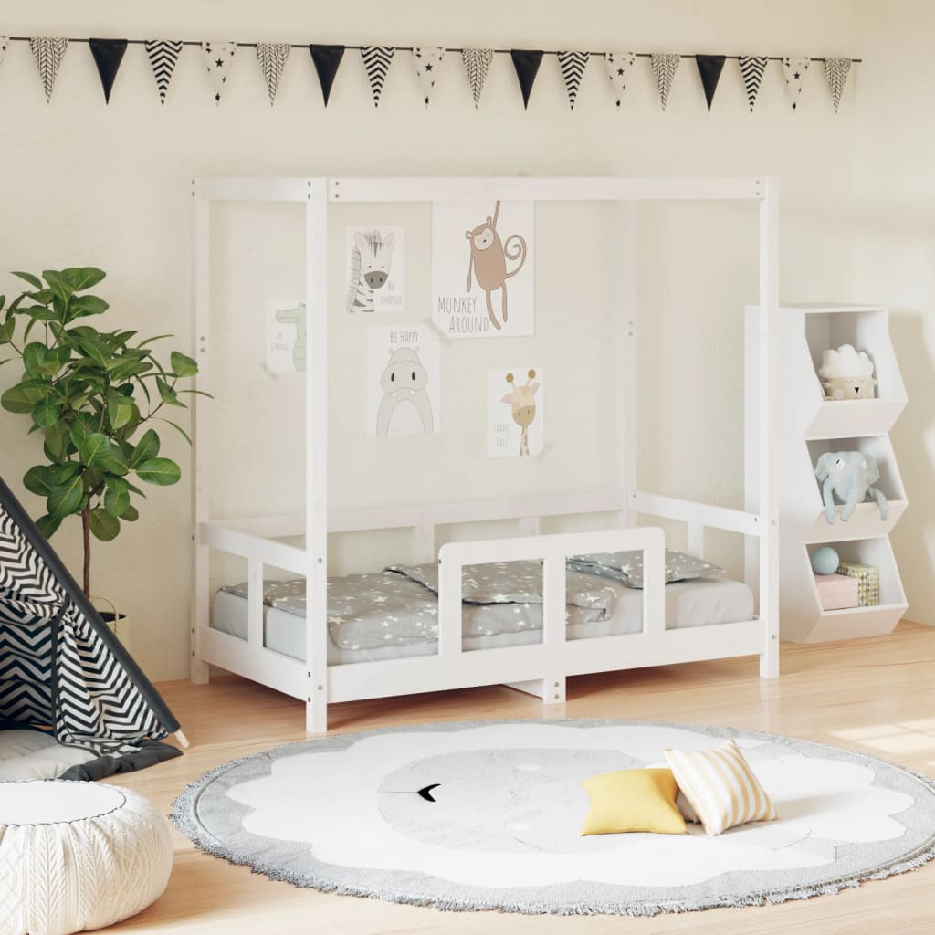 Toddler & Kids Solid Wood Pine Bed Frame
