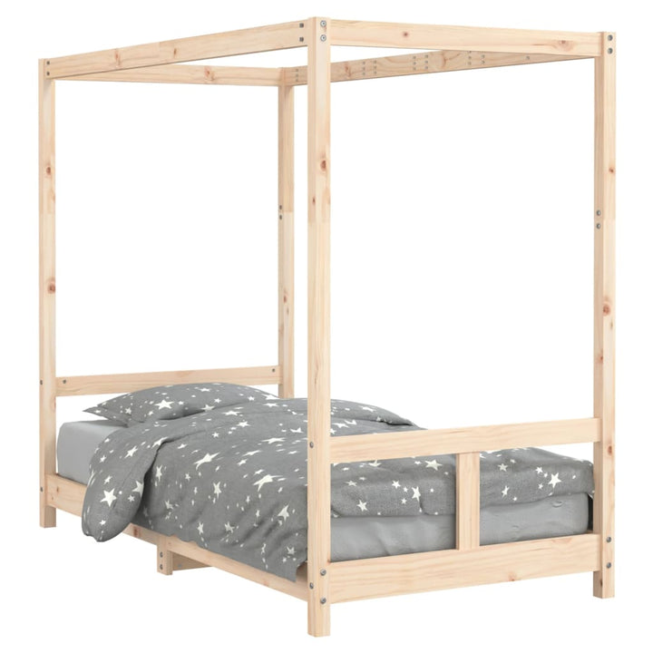 Toddler & Kids Solid Wood Pine Bed Frame
