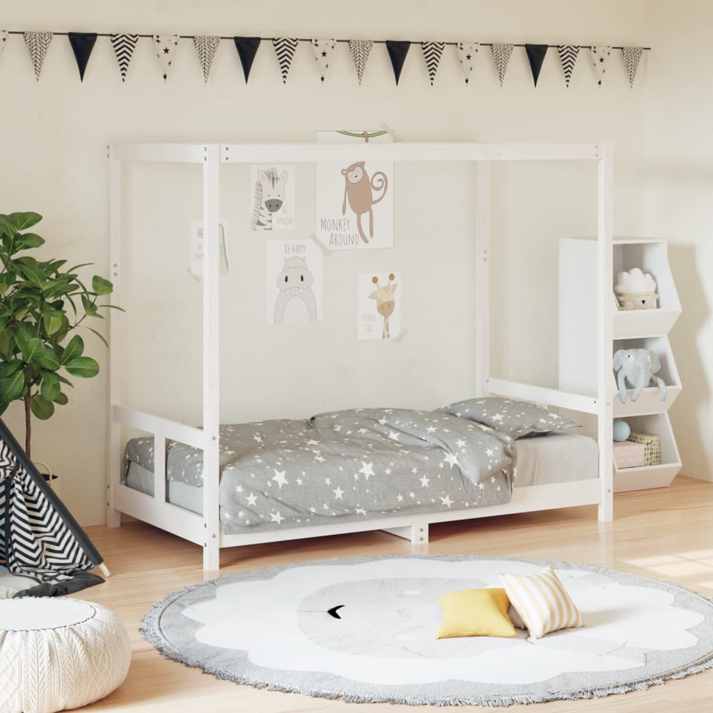 Toddler & Kids Solid Wood Pine Bed Frame