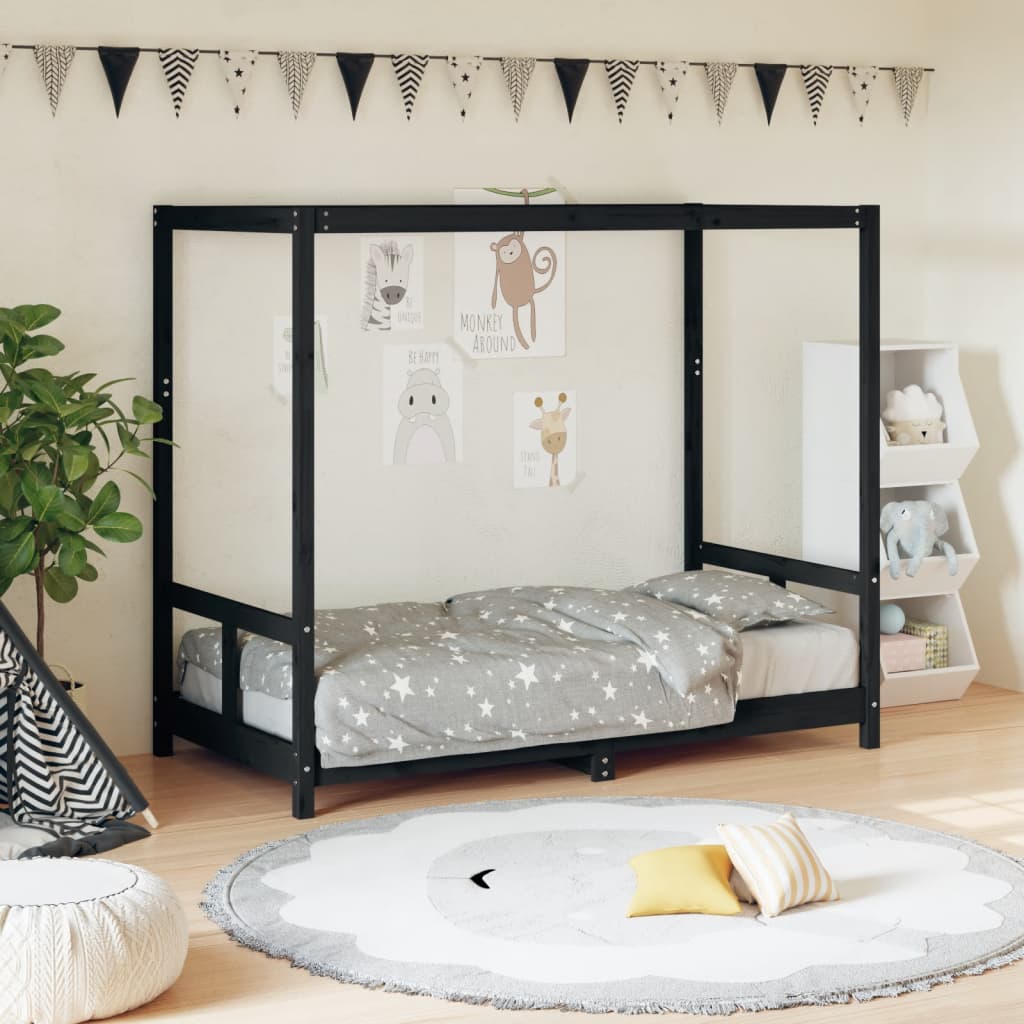 Toddler & Kids Solid Wood Pine Bed Frame