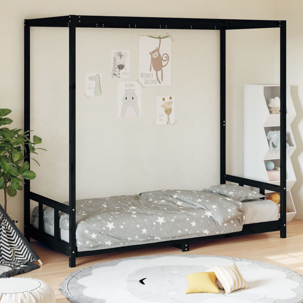 Toddler & Kids Solid Wood Pine Bed Frame