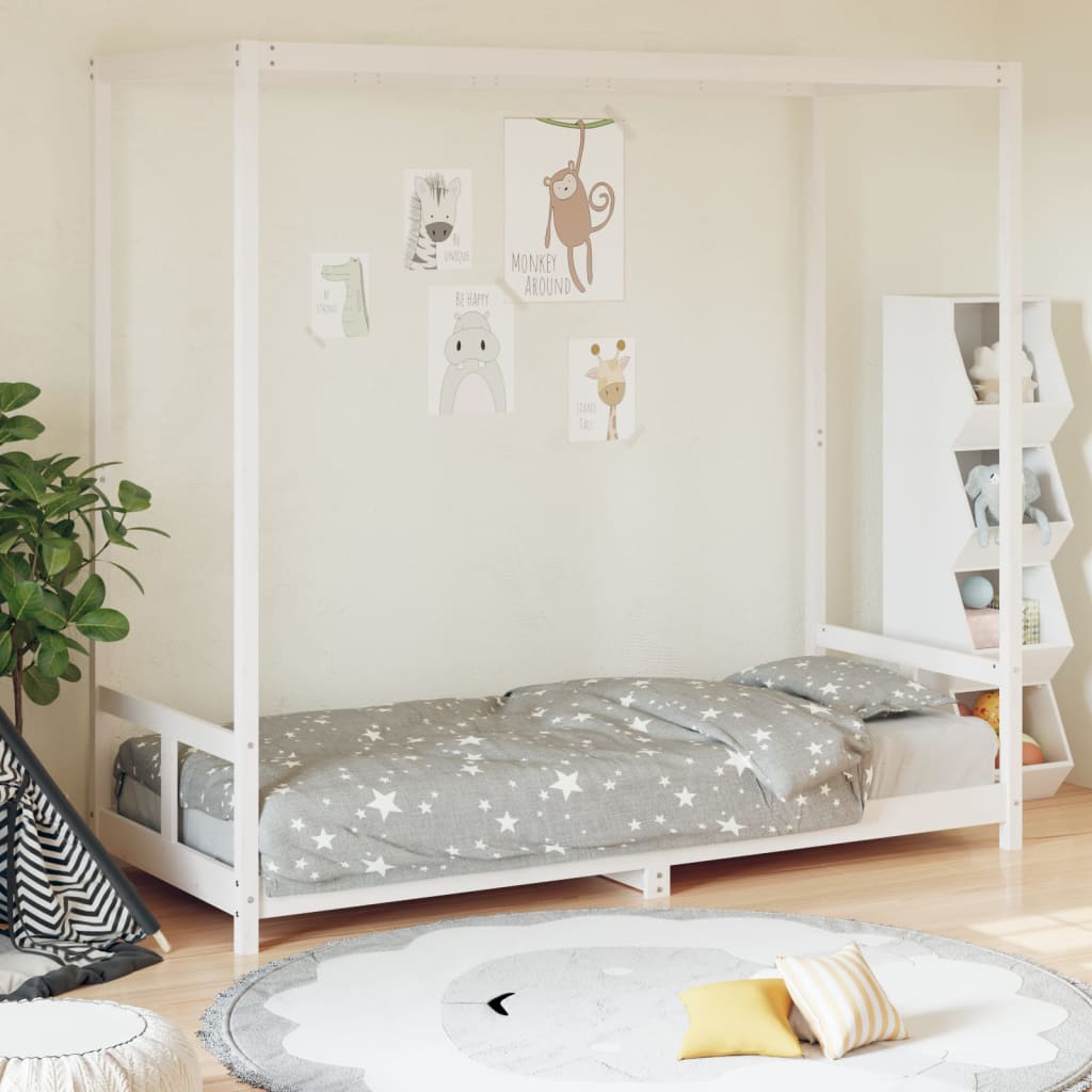 Toddler & Kids Solid Wood Pine Bed Frame