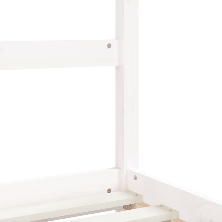 Kids Solid Wood Pine Bed Frame with Drawers