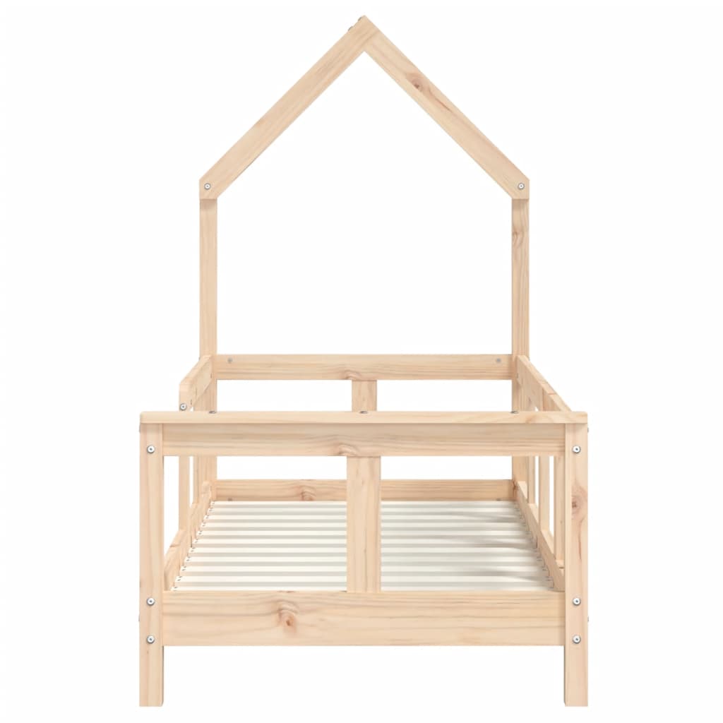 Kids Solid Wood Pine Bed Frame