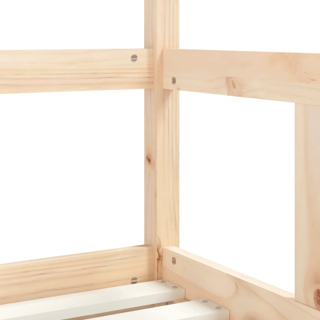 Kids Solid Wood Pine Bed Frame