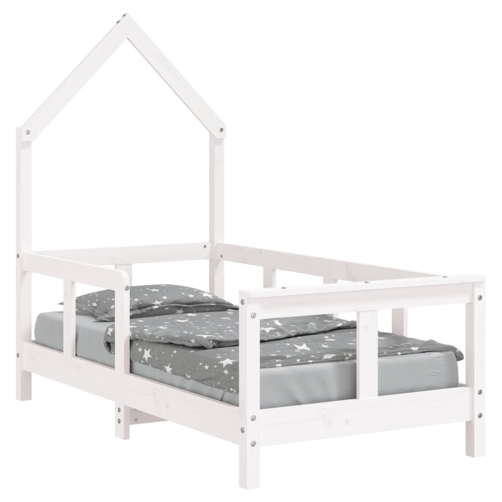 Kids Solid Wood Pine Bed Frame