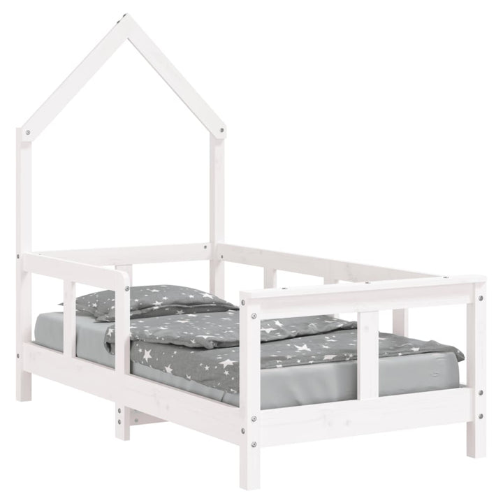 Kids Solid Wood Pine Bed Frame