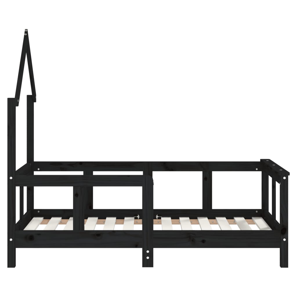 Kids Solid Wood Pine Bed Frame