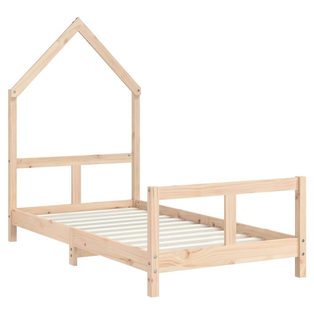 Kids Solid Wood Pine Bed Frame