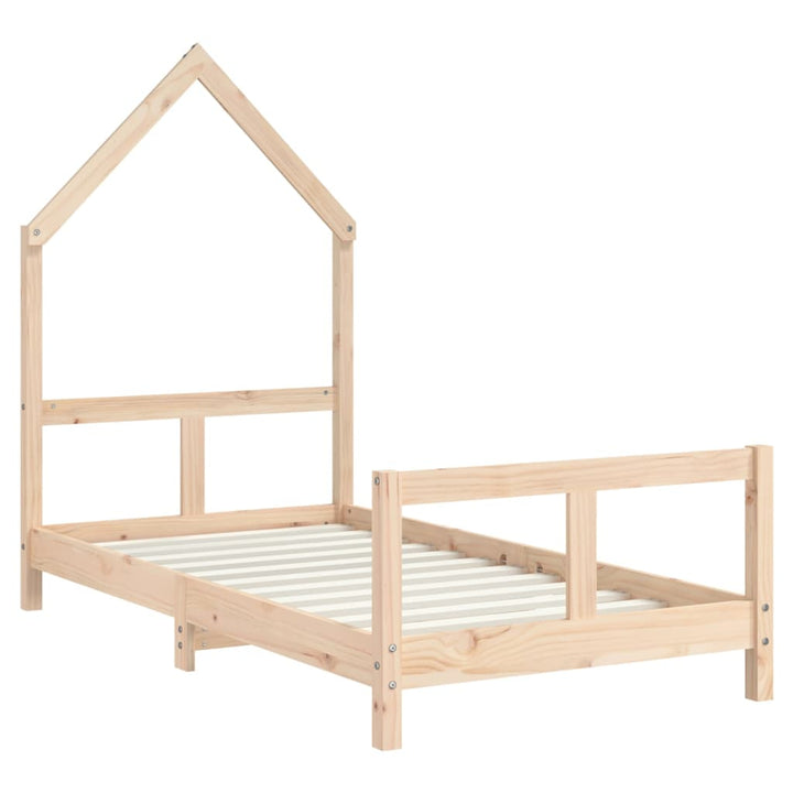 Kids Solid Wood Pine Bed Frame