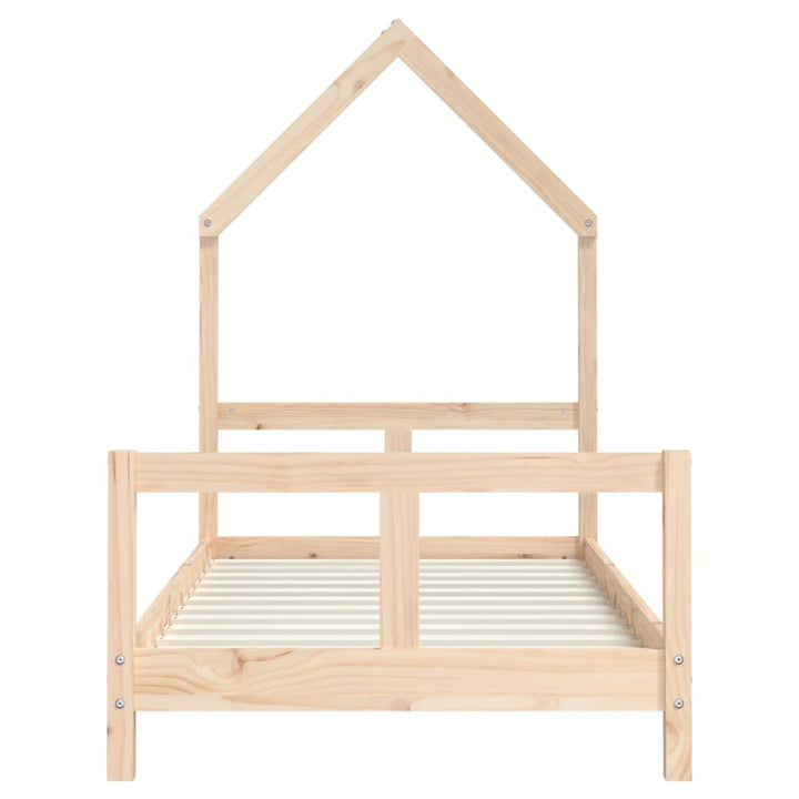 Kids Solid Wood Pine Bed Frame