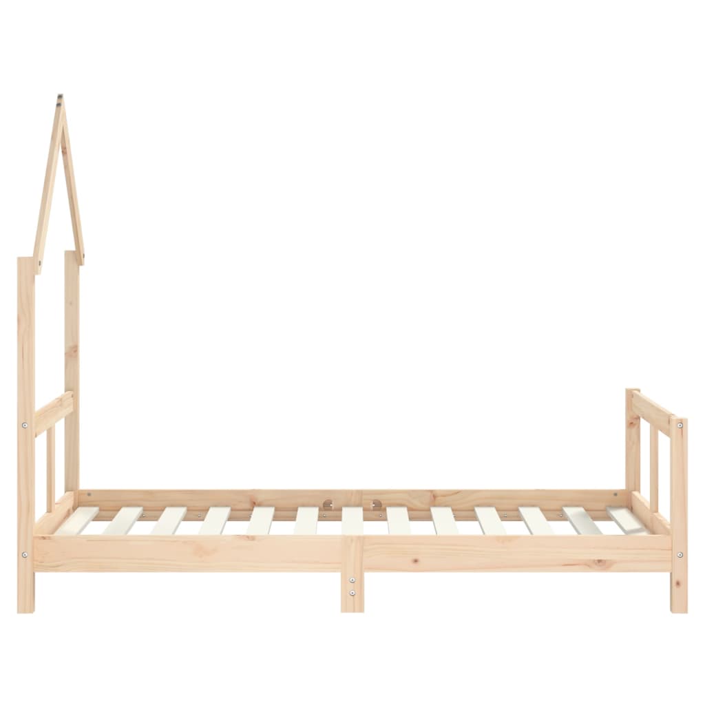 Kids Solid Wood Pine Bed Frame