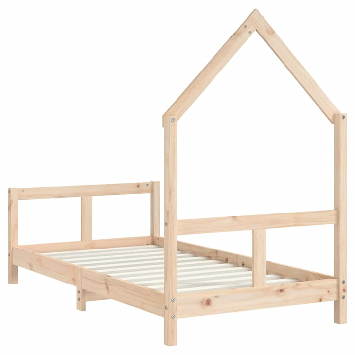 Kids Solid Wood Pine Bed Frame