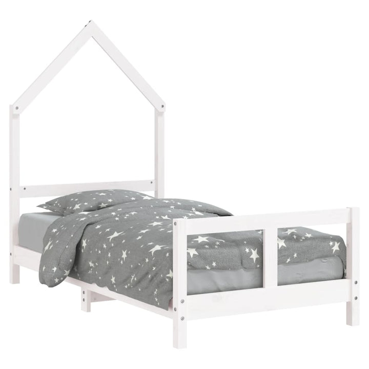 Kids Solid Wood Pine Bed Frame