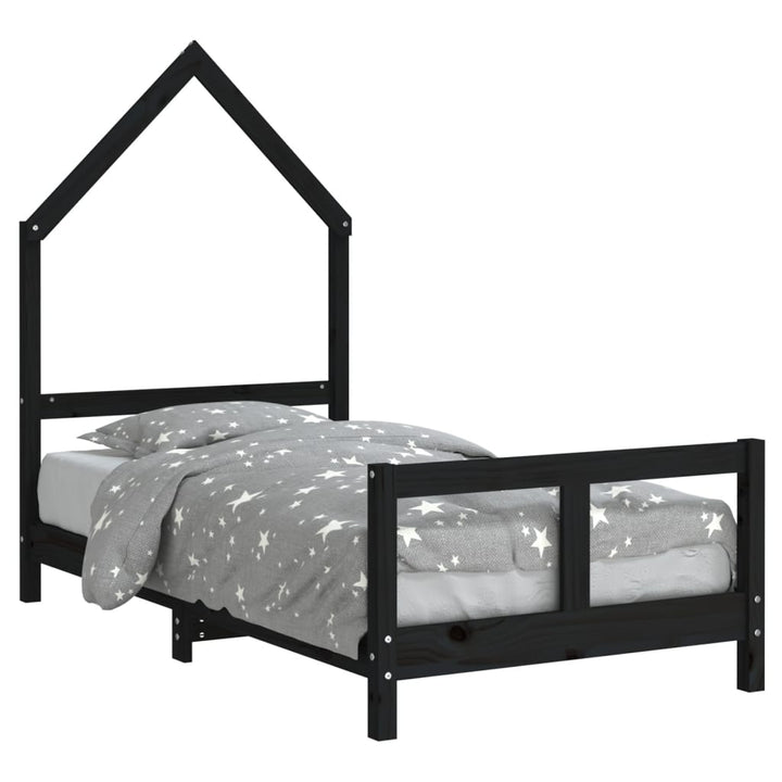 Kids Solid Wood Pine Bed Frame