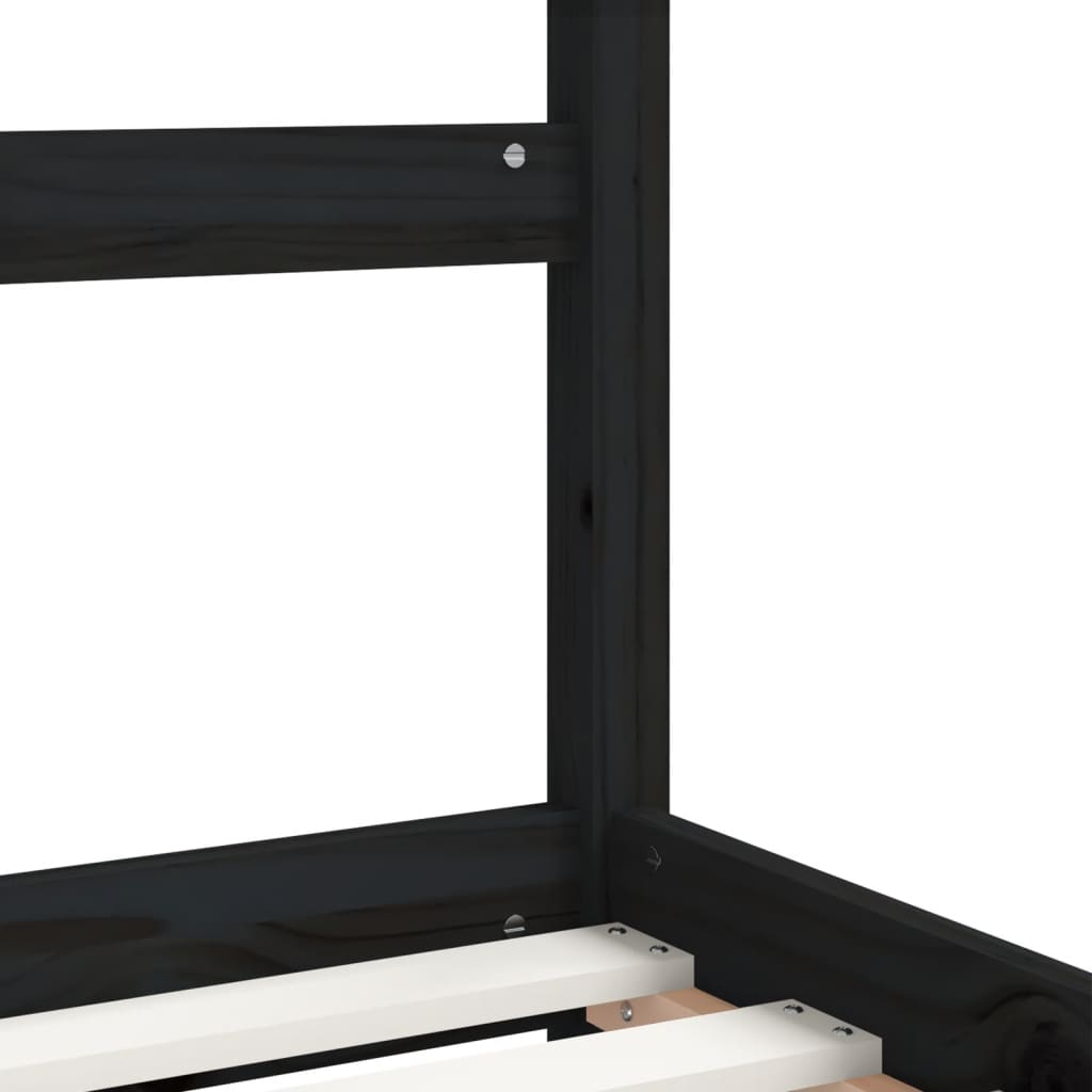 Kids Solid Wood Pine Bed Frame